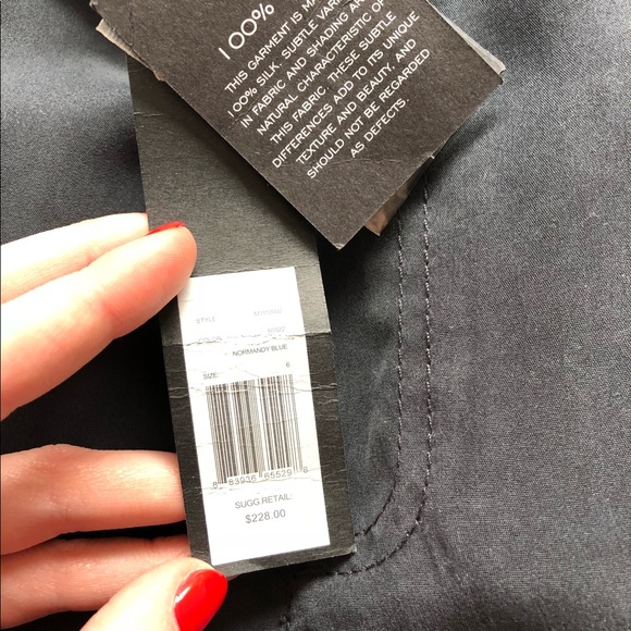 NWT- Marc by Marc Jacobs Silk Shorts - 6 - Picture 4 of 7